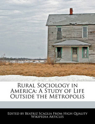 Book cover for Rural Sociology in America