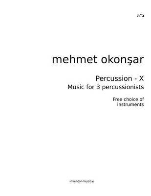 Book cover for Percussion-X