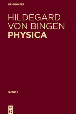 Cover of Physica. Liber Subtilitatum Diversarum Naturarum Creaturarum