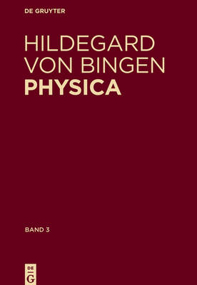 Book cover for Physica. Liber Subtilitatum Diversarum Naturarum Creaturarum