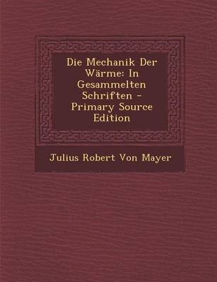 Book cover for Die Mechanik Der Warme