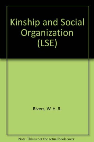 Cover of Kinship and Social Organization