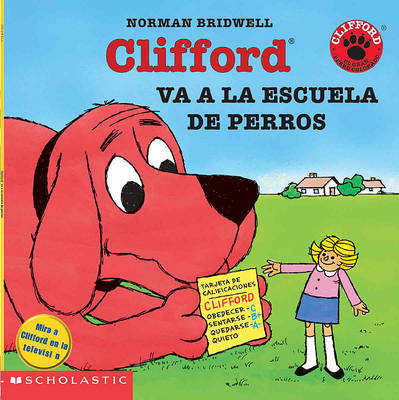 Book cover for Clifford Va a la Escuela de Perros (Clifford Goes to Dog School)