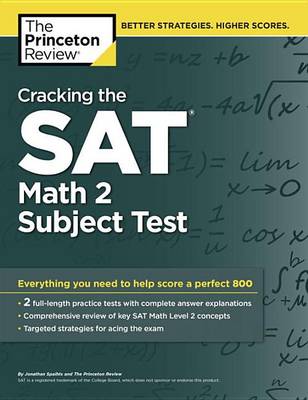 Cover of Cracking The Sat Math 2 Subject Test