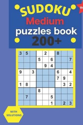 Cover of 200+ Medium sudoku puzzles book