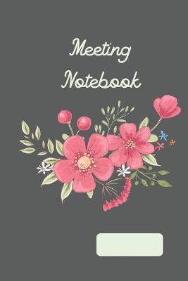 Book cover for Meeting Notebook