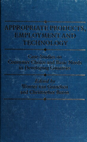 Book cover for Appropriate Products, Employment and Technology