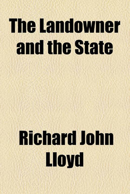 Book cover for The Landowner and the State