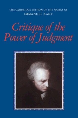 Cover of Critique of the Power of Judgment