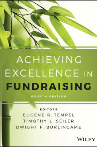 Cover of Achieving Excellence in Fundraising