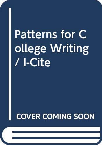 Book cover for Patterns for College Writing 12e & I-Cite