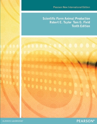 Book cover for Scientific Farm Animal Production: Pearson New International Edition