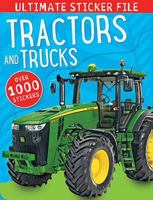 Book cover for Ultimate Sticker File Tractors and Trucks