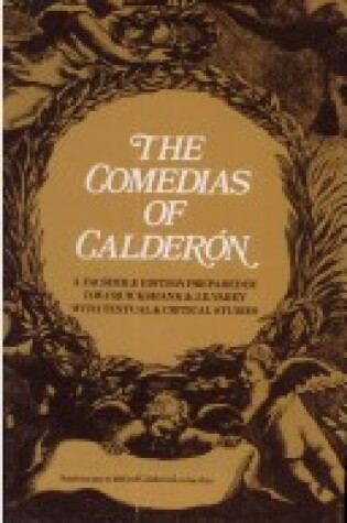Cover of Calderon comedias Septima parte 1683 XVI