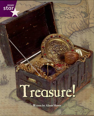 Book cover for Pirate Cove Purple Level Non-Fiction: Treasure!