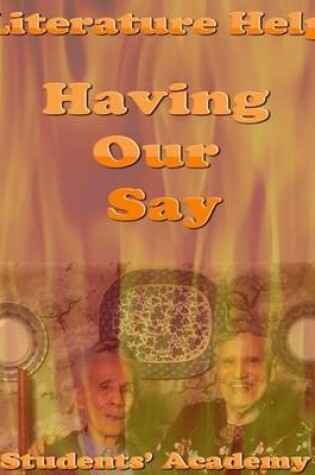 Cover of Literature Help: Having Our Say