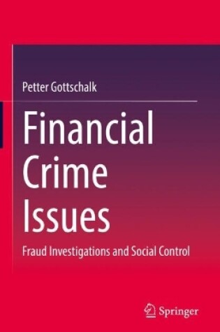 Cover of Financial Crime Issues