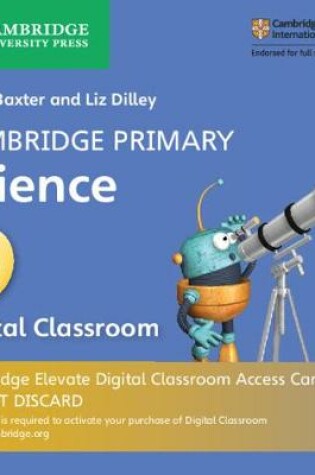 Cover of Cambridge Primary Science Stage 6 Cambridge Elevate Digital Classroom Access Card (1 Year)