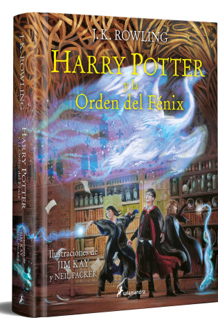 Cover of Harry Potter y la orden del Fénix (Ed. Ilustrada) / Harry Potter and the Order o f the Phoenix: The Illustrated Edition