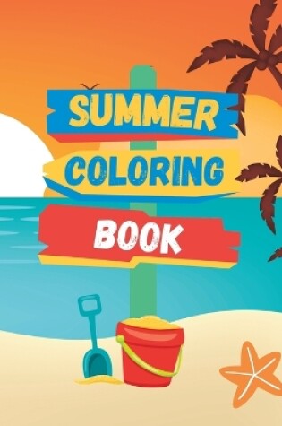 Cover of Children's Summer Coloring Book