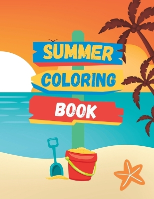 Book cover for Children's Summer Coloring Book