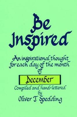 Book cover for Be Inspired - December