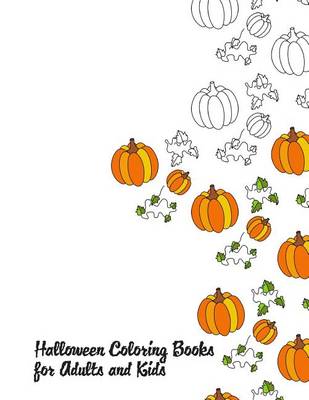 Book cover for Halloween Coloring Books for Adults and Kids