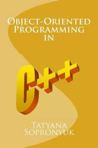 Cover of Object-oriented programming in C++