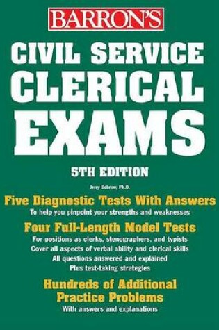 Cover of Civil Service Clerical Exams