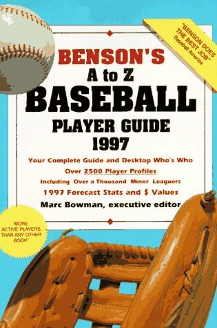 Cover of A to Z Baseball Player Guide, 1997