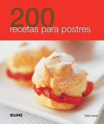 Book cover for 200 Recetas Para Postres