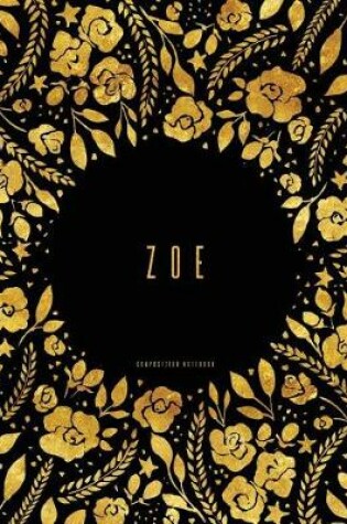 Cover of Composition Notebook. Zoe