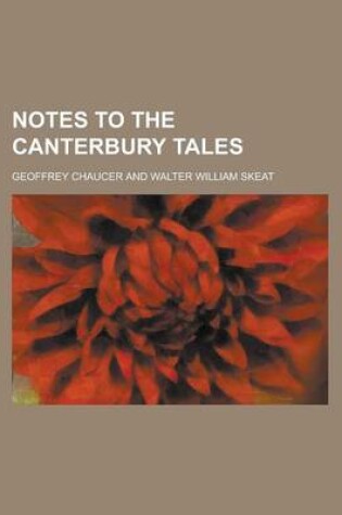 Cover of Notes to the Canterbury Tales