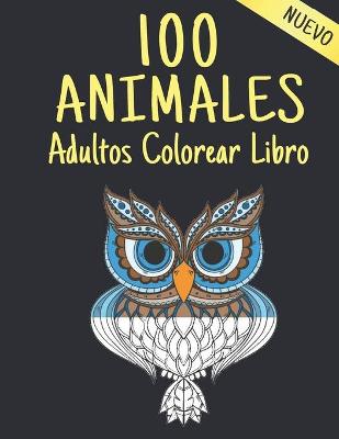 Book cover for Adultos Libro Colorear Animales