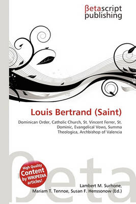 Cover of Louis Bertrand (Saint)