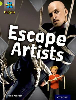 Book cover for Lime Book Band, Oxford Level 11: Trapped: Escape Artists