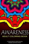 Book cover for AWARENESS ADULT COLORING BOOK - Vol.5