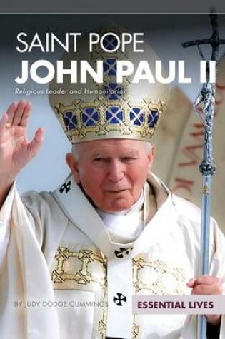Cover of Saint Pope John Paul II: Religious Leader and Humanitarian