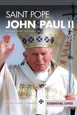 Book cover for Saint Pope John Paul II: Religious Leader and Humanitarian