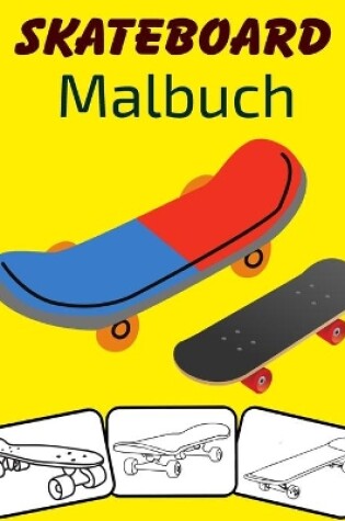 Cover of Skateboard Malbuch