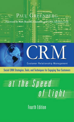 Book cover for Crm at the Speed of Light, Fourth Edition