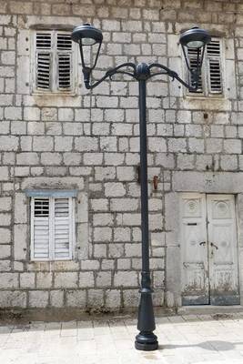 Book cover for Street Light in Cetinje, Montenegro