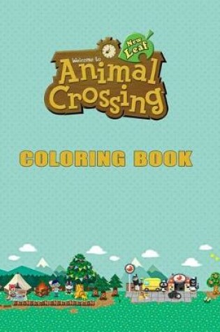 Cover of Animal Crossing Coloring Book