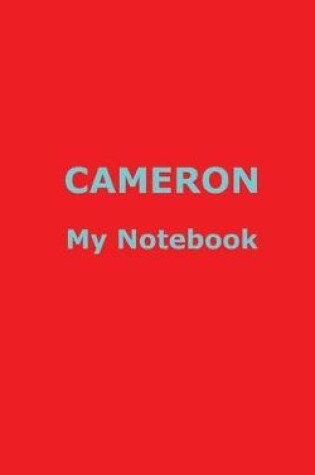 Cover of CAMERON My Notebook