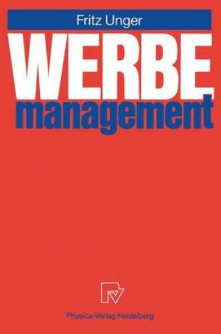 Cover of Werbemanagement