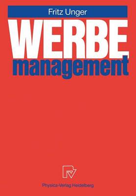 Book cover for Werbemanagement