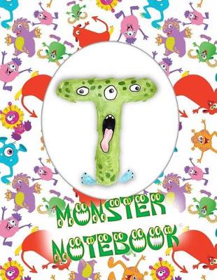 Book cover for T Monster Notebook