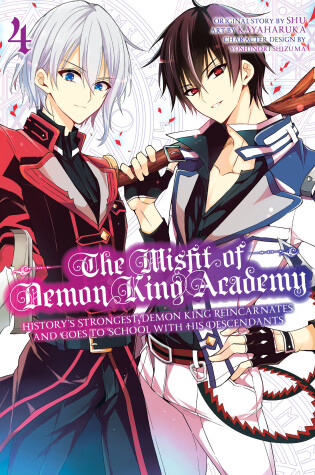 Cover of The Misfit of Demon King Academy 4