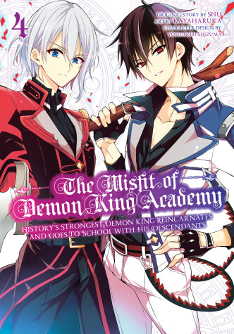 Book cover for The Misfit of Demon King Academy 4