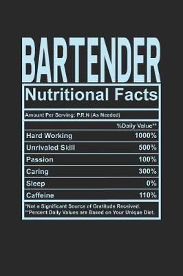 Book cover for Bartender Nutritional Facts